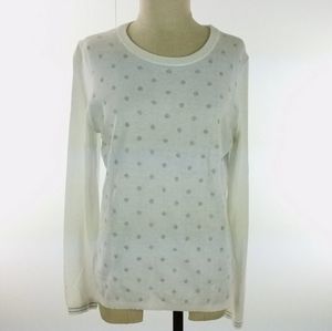 Tommy Hilfiger Long Sleeve Polka Dot Crewneck Sweater Size XXL
